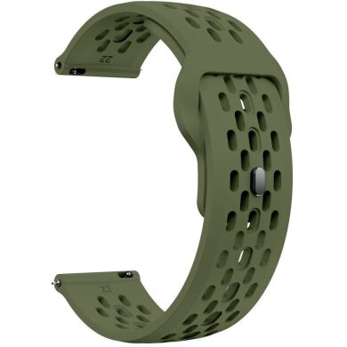 Ремінець Deexe Eclipse для годинників з шириною кріплення 22мм - Army Green