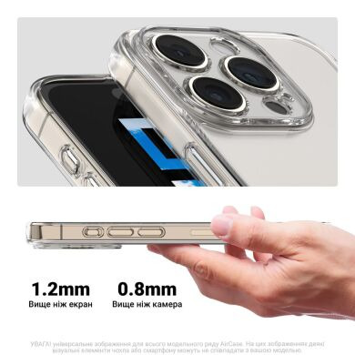 Силиконовый (TPU) чехол ArmorStandart Air Series для Samsung Galaxy A07 (A075) - Transparent