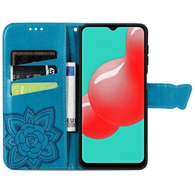 Чохол UniCase Butterfly Pattern для Samsung Galaxy A73 (A736) - Blue