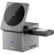 Беспроводное зарядное устройство WIWU Wi-W030 Planeta Trio 3 in 1 (15W) - Gray. Фото 1 из 6