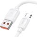 Кабель Hoco X115 USB to Type-C (100W, 1m) - White