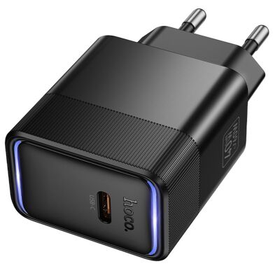 Сетевое зарядное устройство Hoco CS113A Lounge PD40W (Type-C) - Black