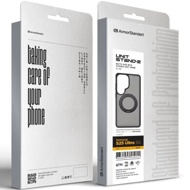 Защитный чехол ArmorStandart Unit Stand2 для Samsung Galaxy S26 Ultra (S948) - Black