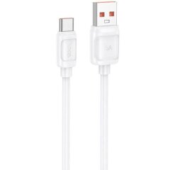 Кабель Hoco X115 USB to Type-C (100W, 1m) - White