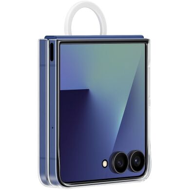 Защитный чехол Ring Case (Clear) для Samsung Galaxy Flip 7 (EF-QF766CTEGUA) - Transparent