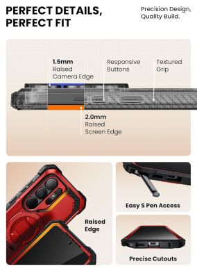 Защитный чехол i-Blason Armorbox MagSafe by Supcase для Samsung Galaxy S26 Ultra (S948) 843439160880 - Ruddy