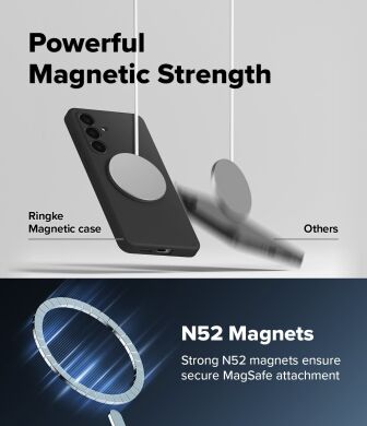 Захисний чохол Ringke Silicone Magnetic для Samsung Galaxy S26 Plus (S947) 8800328815216 - Black