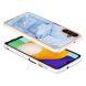 Защитный чехол Deexe Marble Style для Samsung Galaxy A54 (A546) - Blue. Фото 3 из 8