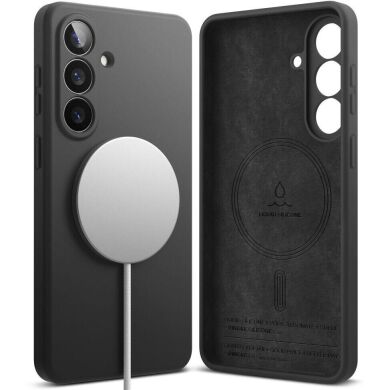 Захисний чохол Ringke Silicone Magnetic для Samsung Galaxy S26 Plus (S947) 8800328815216 - Black