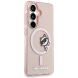 Защитный чехол Karl Lagerfeld IML Peekaboo MagSafe для Samsung Galaxy S26 (KLHMS26S6HCPSCP) - Pink. Фото 4 из 8
