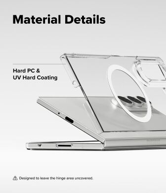 Защитный чехол Ringke Slim Magnetic для Samsung Galaxy Fold 7 - Clear