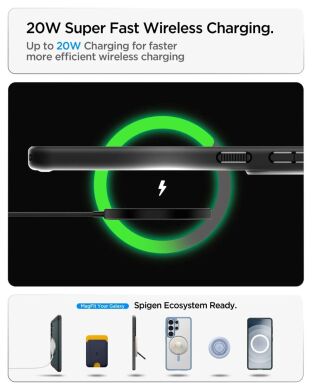 Захисний чохол Spigen Liquid Air (MagFit) для Samsung Galaxy S26 Plus (S947) ACS10706 - Abyss Green