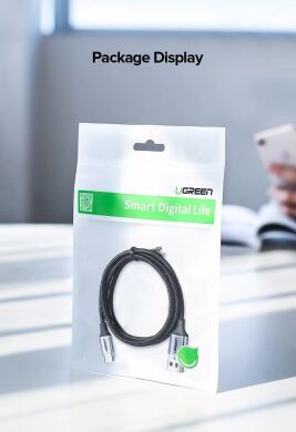 Кабель UGREEN US288 USB to Type-C (3A, 0.5m) 60130 - White