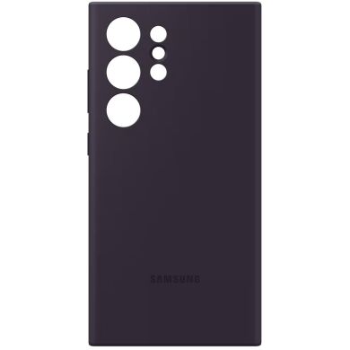 Захисний чохол Silicone Case для Samsung Galaxy S24 Ultra (S928) EF-PS928TEEGWW - Dark Violet