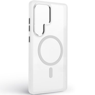Захисний чохол ArmorStandart Unit MagSafe для Samsung Galaxy S25 Ultra (S938) - Matte Clear Silver