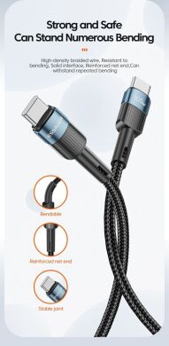Кабель ESSAGER Star Type-C to Type-C (100W, 1m) EXCTT1-XC01 - Black