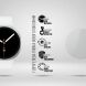 Комплект пленок (6шт) ArmorStandart Watch Film для Samsung Galaxy Watch 8 (44mm). Фото 2 из 4