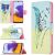 Чохол-книжка Deexe Color Wallet для Samsung Galaxy A22 5G (A226) - Feather and Bird