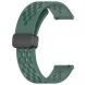 Ремінець Deexe Astra Strap для годинників з шириною кріплення 20мм - Dark Green