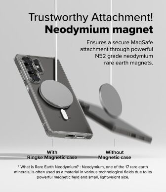 Защитный чехол Ringke Fusion Magnetic для Samsung Galaxy S25 Ultra (S938) 8800274968936 - Clear