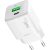 Мережевий зарядний пристрій Intaleo INT-TCGN452CA 45W GaN (USB + Type-C) - White