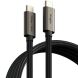 Кабель Ringke RCC-20G10 Type-C to Type-C 240W (5A, 2m) 8809961785078 - Black