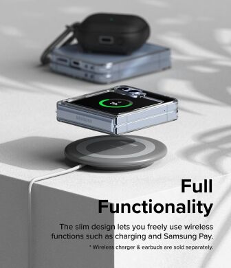 Защитный чехол Ringke Fusion (FF) для Samsung Galaxy Flip 7 FE / Flip 6 (8809961787010) - Clear