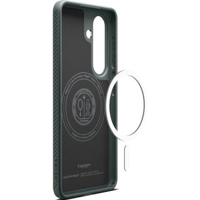 Захисний чохол Spigen Liquid Air (MagFit) для Samsung Galaxy S26 Plus (S947) ACS10706 - Abyss Green