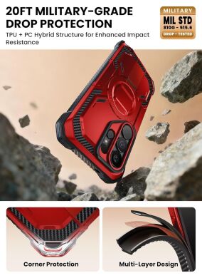 Защитный чехол i-Blason Armorbox MagSafe by Supcase для Samsung Galaxy S26 Ultra (S948) 843439160880 - Ruddy