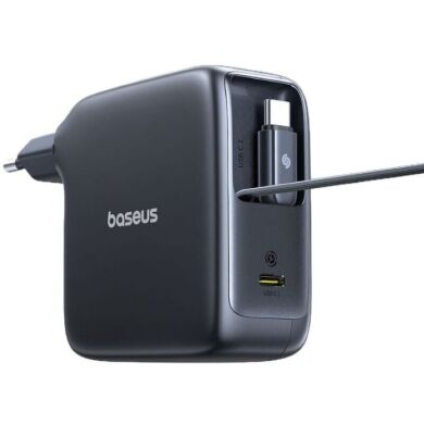 Мережевий зарядний пристрій Baseus EnerCore CJ21 Fast Charger 67W (Type-C) + кабель 2Type-C (E0121D00) - Black