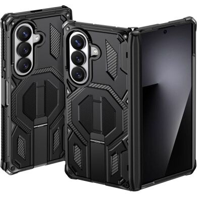 Защитный чехол Deexe Tank Stand для Samsung Galaxy Fold 8 Ultra / Fold 7 - Black