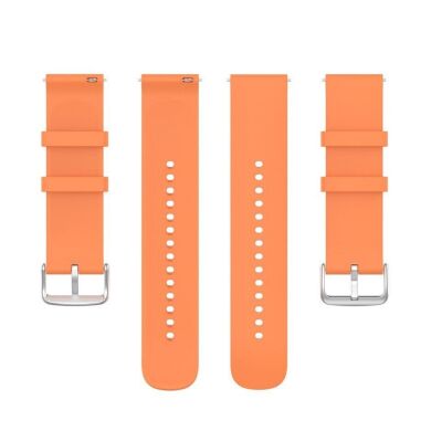 Ремешок Deexe Silicone Band для часов с шириной крепления 22мм - Orange