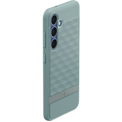 Защитный чехол Spigen (SGP) Caseology Parallax (MagFit) by Spigen для Samsung Galaxy S25 Plus (S936) ACS09060 - Sage Green