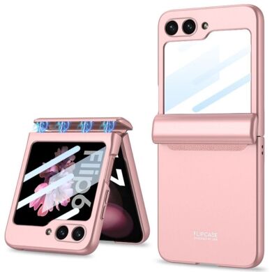 Защитный чехол GKK Magnetic Fold для Samsung Galaxy Flip 6 - Pink