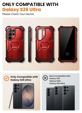 Защитный чехол i-Blason Armorbox MagSafe by Supcase для Samsung Galaxy S26 Ultra (S948) 843439160880 - Ruddy