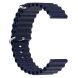 Ремінець Deexe Ocean Strap для годинників з шириною кріплення 22 мм - Midnight Blue