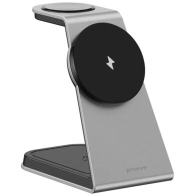 Бездротовий зарядний пристрій Proove Omni Power 3 in 1 - Gray