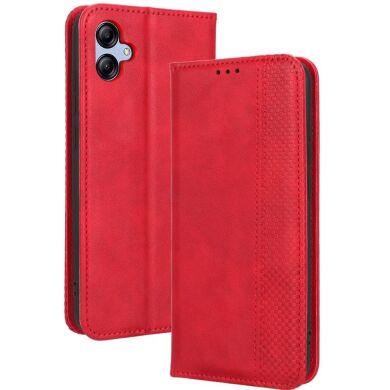 Чохол Deexe Retro Style для Samsung Galaxy A04e (A042) - Red