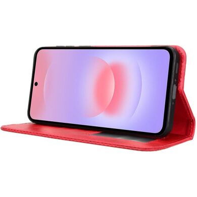 Чехол Deexe Retro Style для Samsung Galaxy A57 (A576) - Red