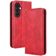 Чехол Deexe Retro Style для Samsung Galaxy A57 (A576) - Red