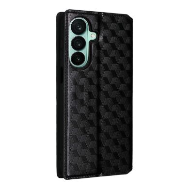Чехол Deexe Rhombus Book для Samsung Galaxy A27 (A276) - Black