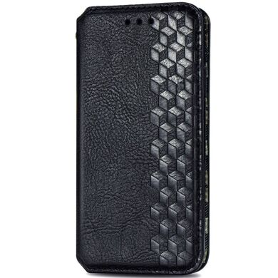 Чехол Deexe Rhombus Wallet для Samsung Galaxy A04 (A045) - Black