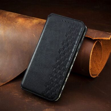 Чохол Deexe Rhombus Wallet для Samsung Galaxy A13 5G (A136) / A04s (A047) - Black