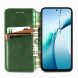 Чохол Deexe Rhombus Wallet для Samsung Galaxy A37 (A376) - Green