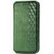Чохол Deexe Rhombus Wallet для Samsung Galaxy A37 (A376) - Green