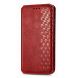 Чехол Deexe Rhombus Wallet для Samsung Galaxy S26 - Red. Фото 4 из 6
