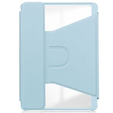 Чехол Deexe Rotary Case для Samsung Galaxy Tab S9 FE (X510/516) / Tab S10 FE (X520/526) - Sky Blue