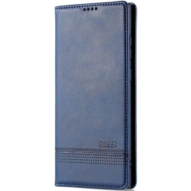 Чехол-книжка AZNS Classic Series для Samsung Galaxy S22 Ultra - Blue