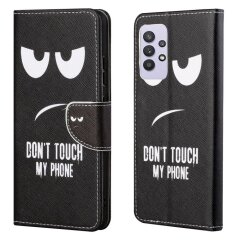 Чохол-книжка Deexe Color Wallet для Samsung Galaxy A32 (А325) - Don't Touch My Phone