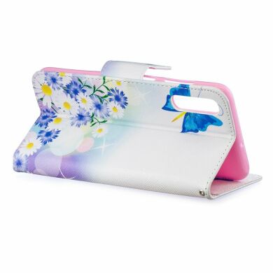 Чохол-книжка Deexe Color Wallet для Samsung Galaxy A70 (A705) - Blue Butterflies